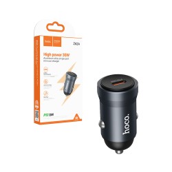 Carregador de Carro Z62A Energy Tipo-C PD30W Cinza Metálico